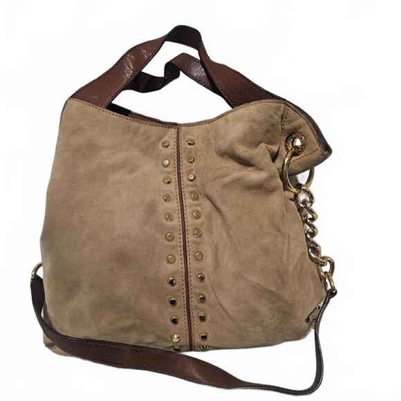 Michael Kors Uptown Astor Suede Tote Bag - Picture 1 of 8